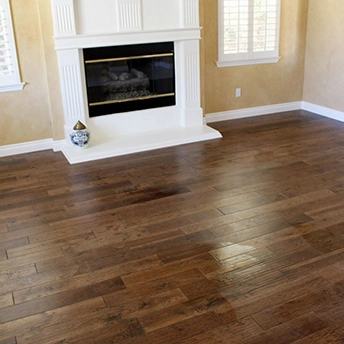 Hickory Gunstock Brown Wood Floor Oasis 15