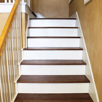 Hickory Gunstock Brown Wood Floor Oasis 17