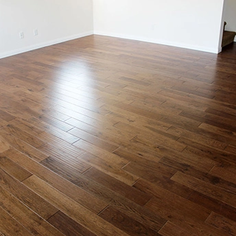 Hickory Gunstock Brown Wood Floor Oasis 2