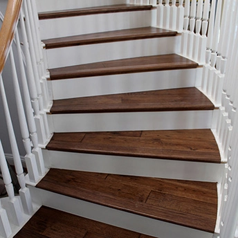 Hickory Gunstock Brown Wood Floor Oasis 25