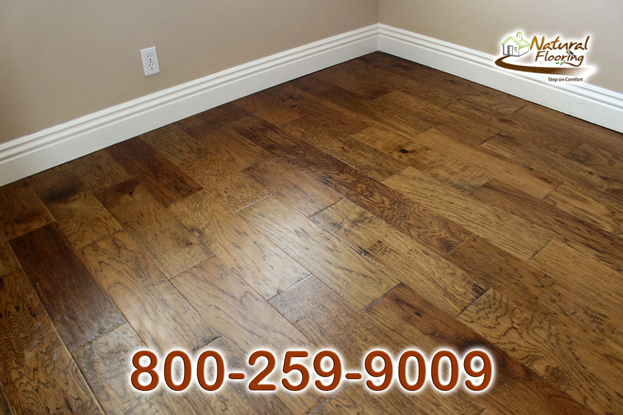 Merlot Hickory Wood Floor