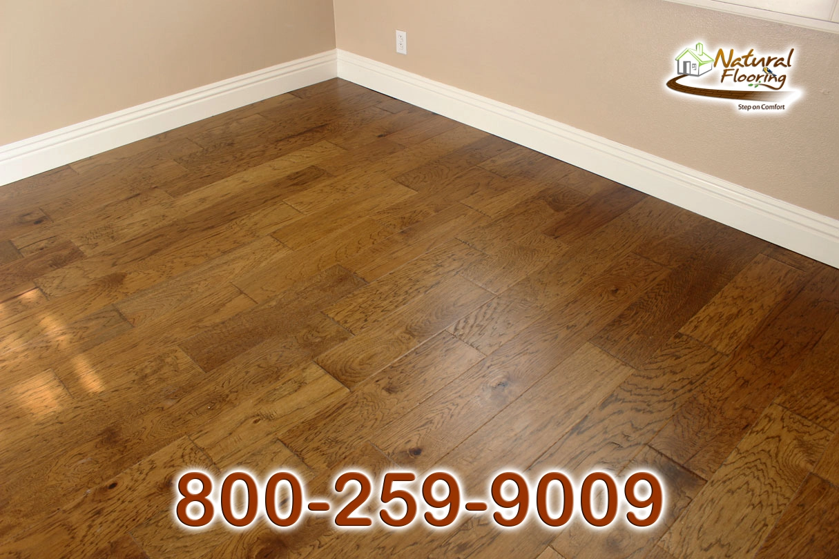 Merlot Hickory Wood Floor