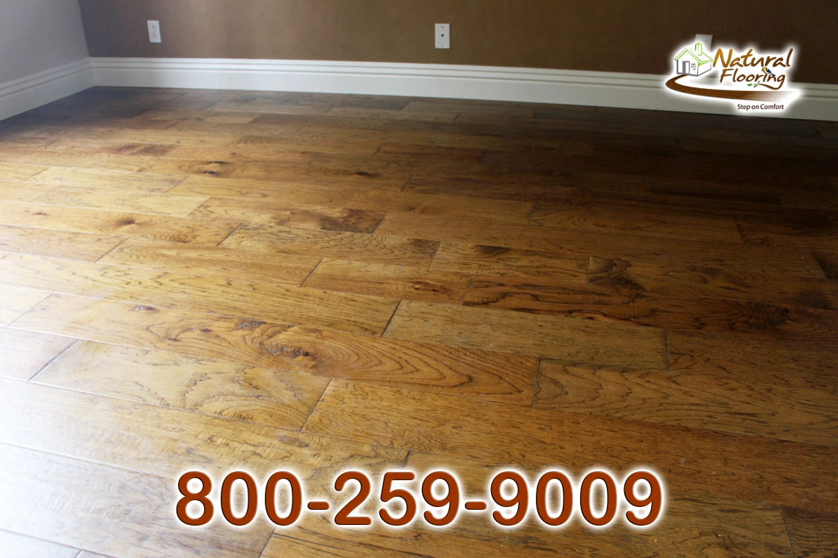 Merlot Hickory Wood Floor