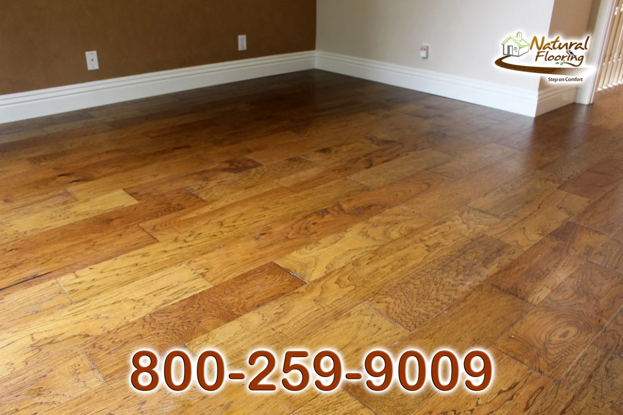 Merlot Hickory Wood Floor