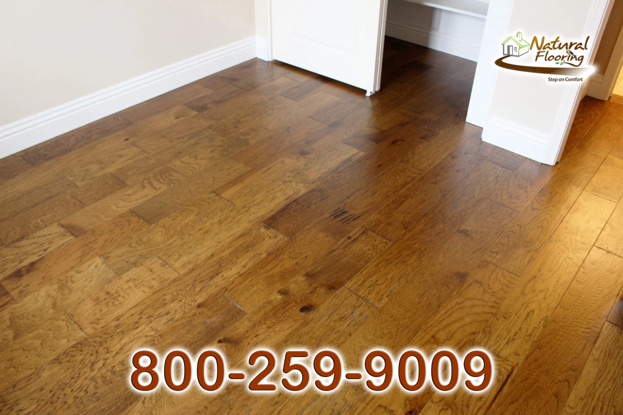 Merlot Hickory Wood Floor