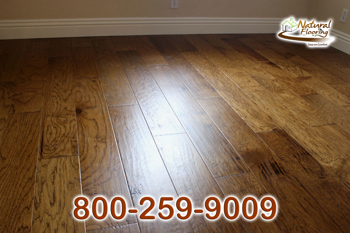 Merlot Hickory Wood Floor