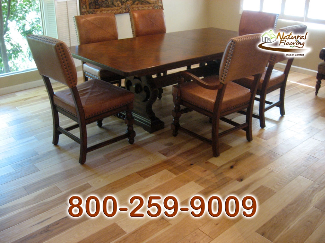 Natural Hickory Wood Floor