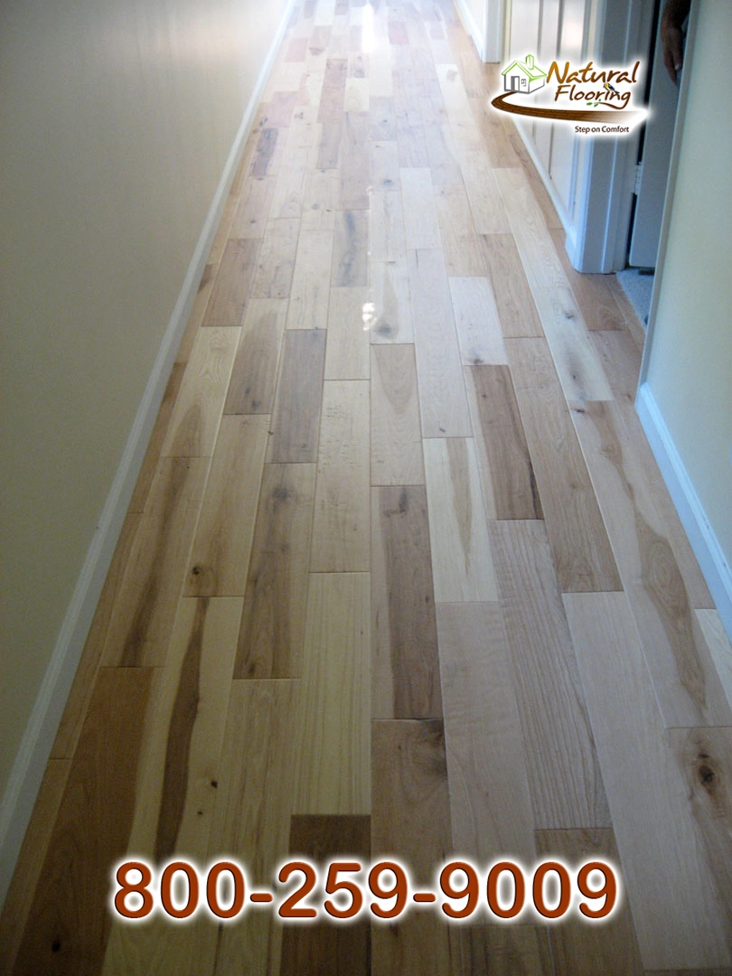 Natural Hickory Wood Floor