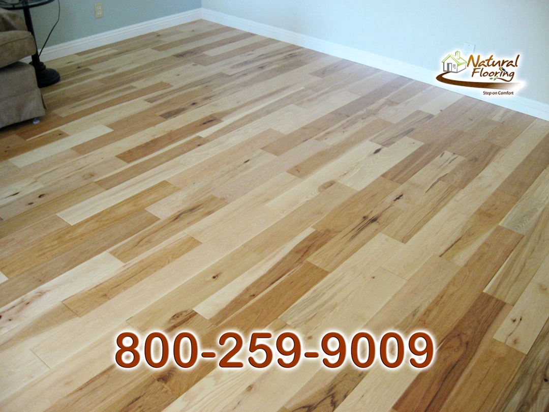 Natural Hickory Wood Floor