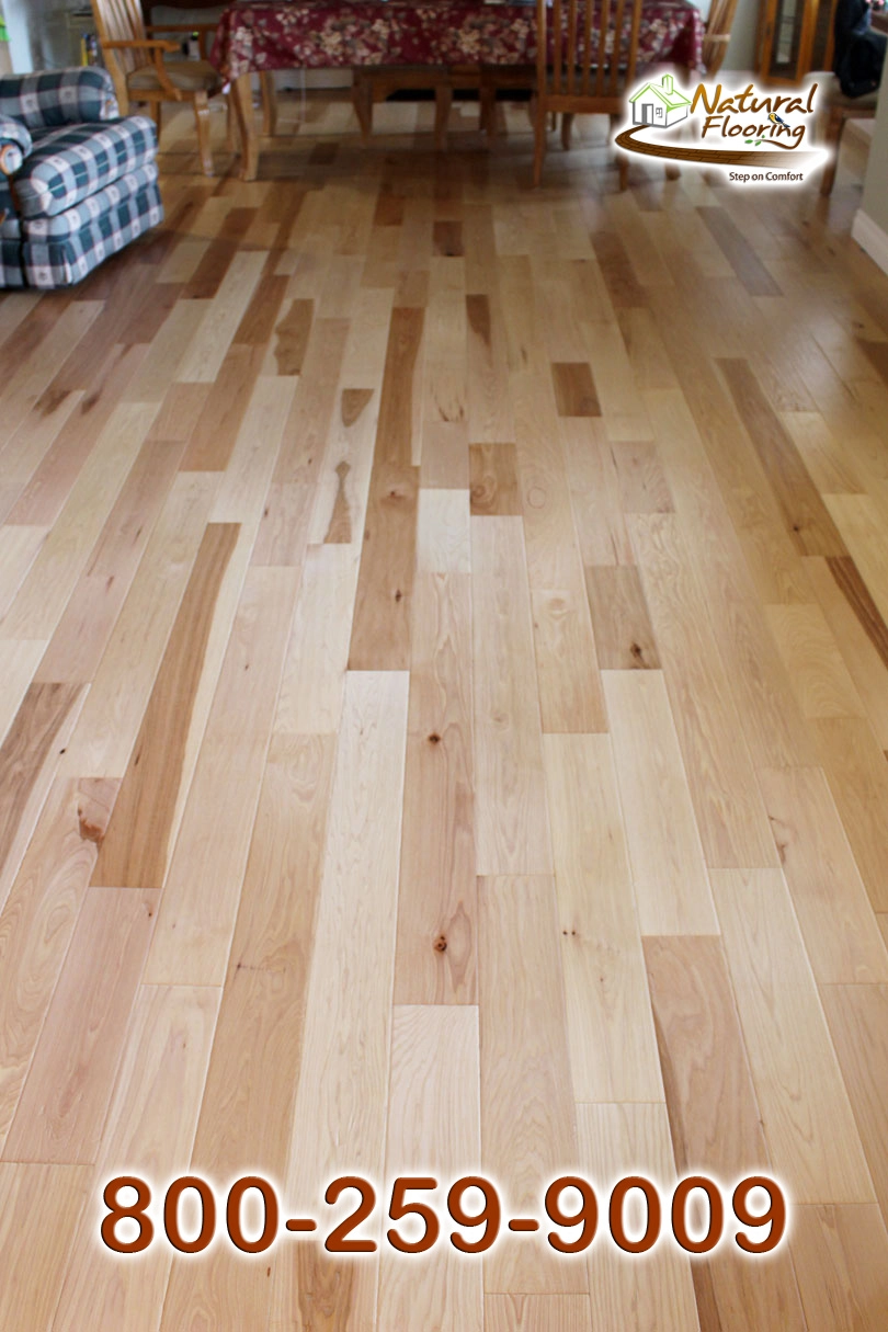 Natural Hickory Wood Floor