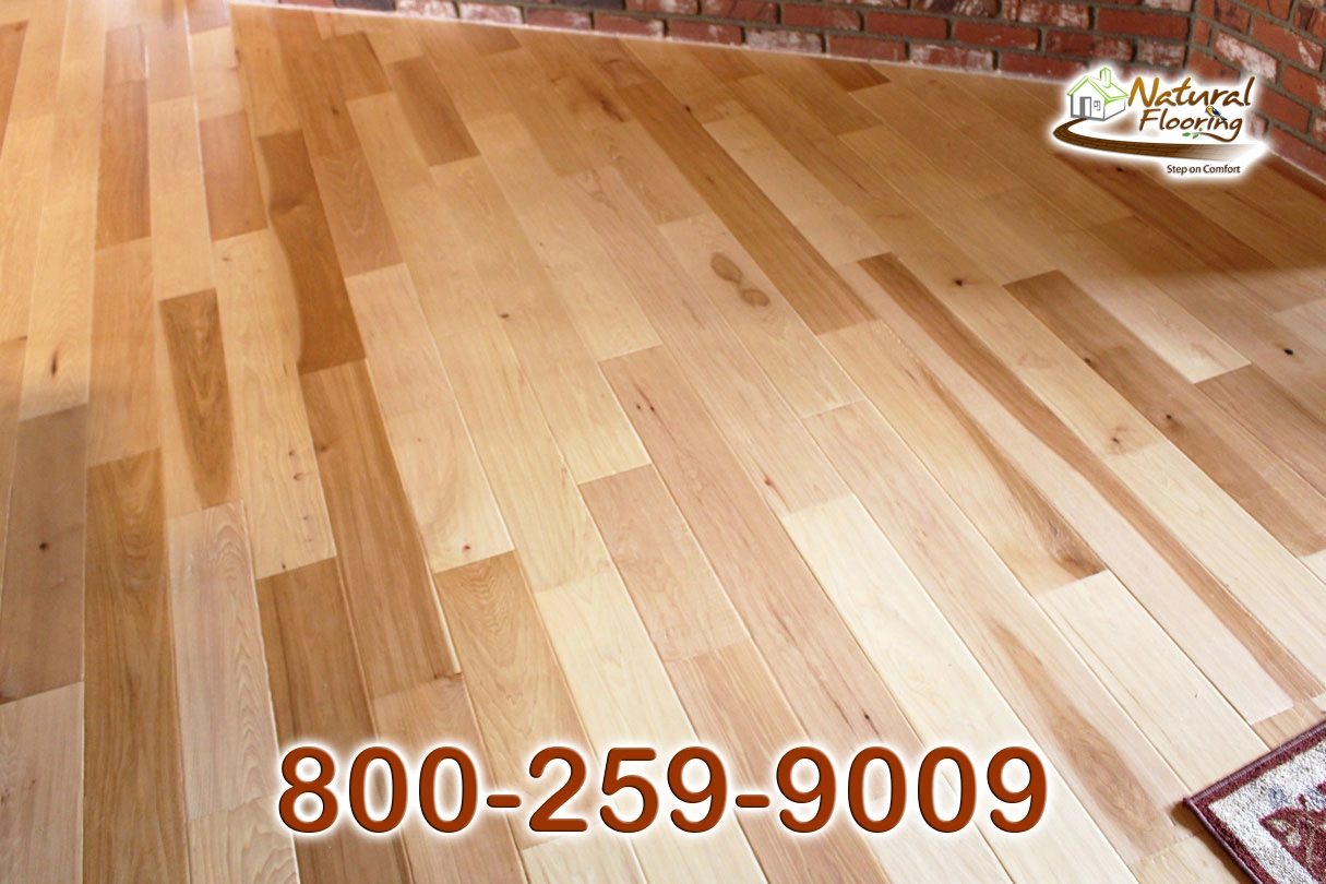 Natural Hickory Wood Floor