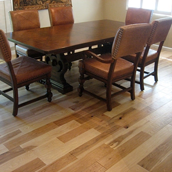 Hickory Natural Distressed Wood Floor Oasis 1
