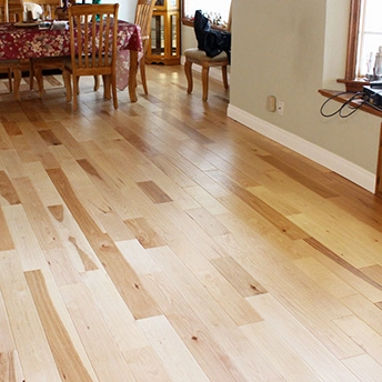 Hickory Natural Distressed Wood Floor Oasis 9