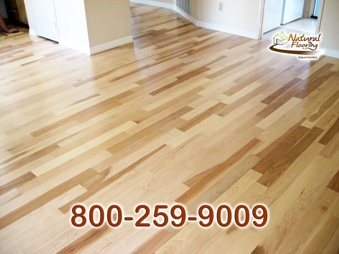 Natural Hickory Wood Floor