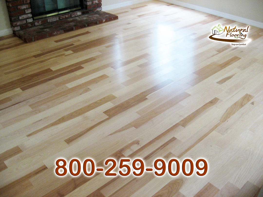 Natural Hickory Wood Floor