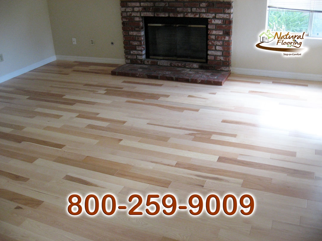 Natural Hickory Wood Floor