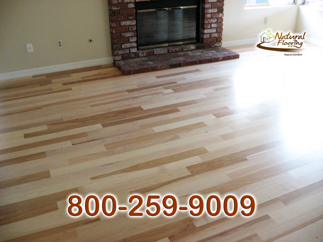 Natural Hickory Wood Floor