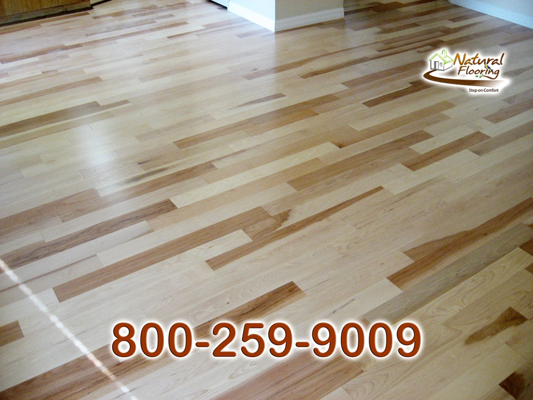 Natural Hickory Wood Floor