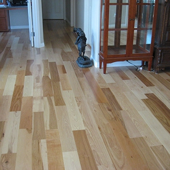 Hickory Natural Smooth Wood Floor Oasis 11