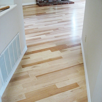 Hickory Natural Smooth Wood Floor Oasis 3