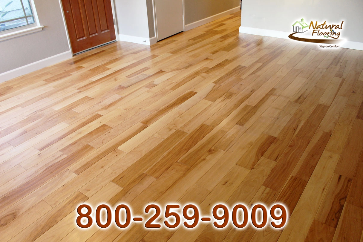 Natural Hickory Wood Floor
