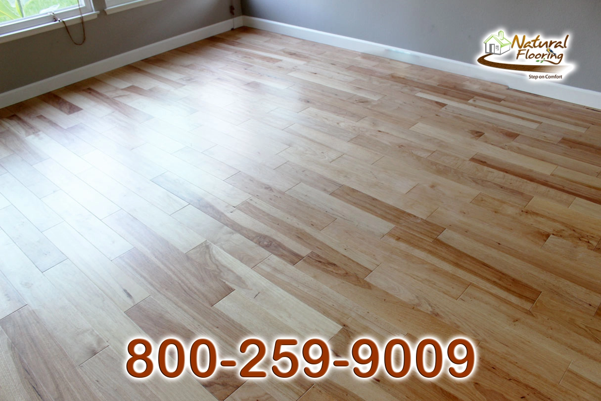 Natural Hickory Wood Floor