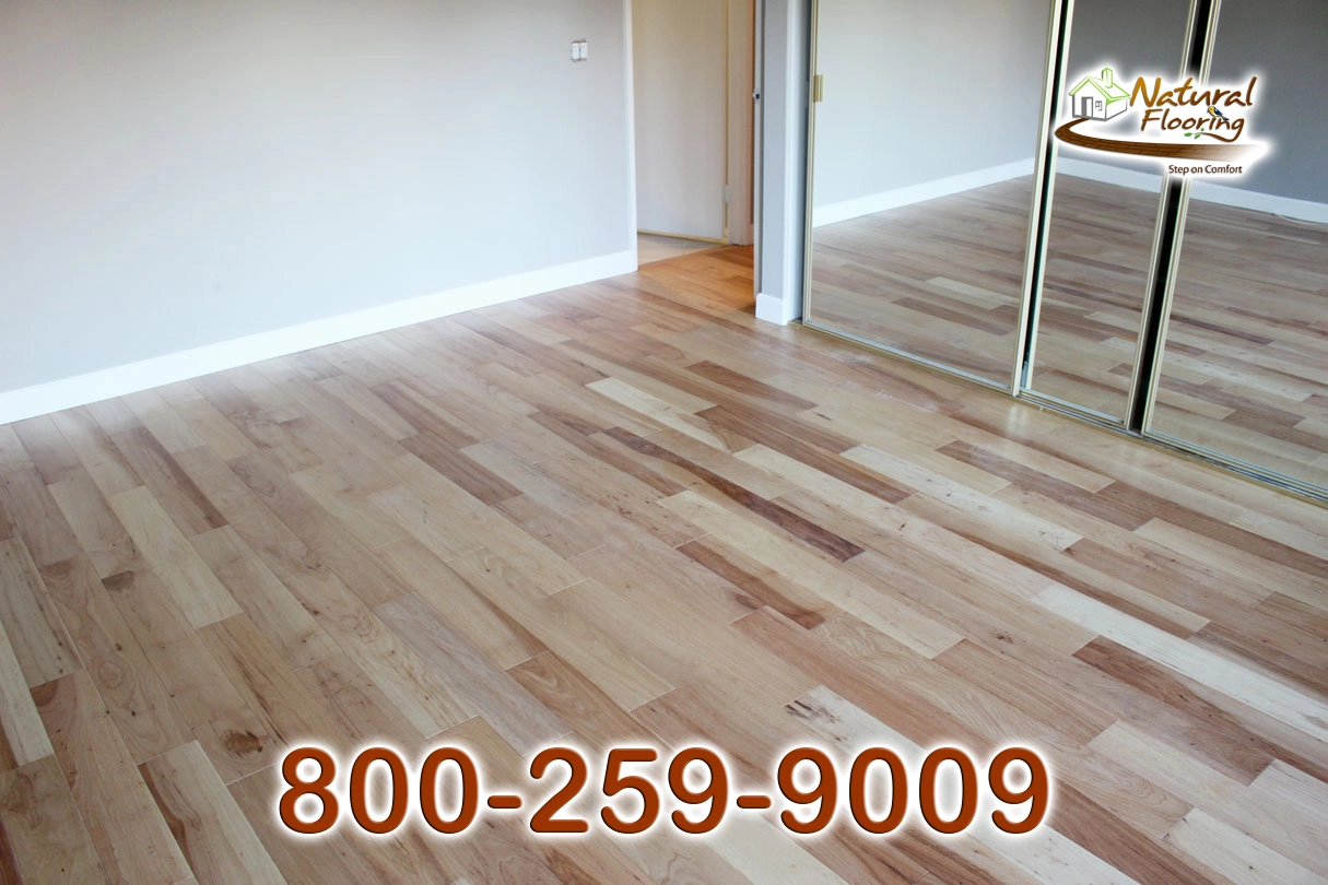 Natural Hickory Wood Floor