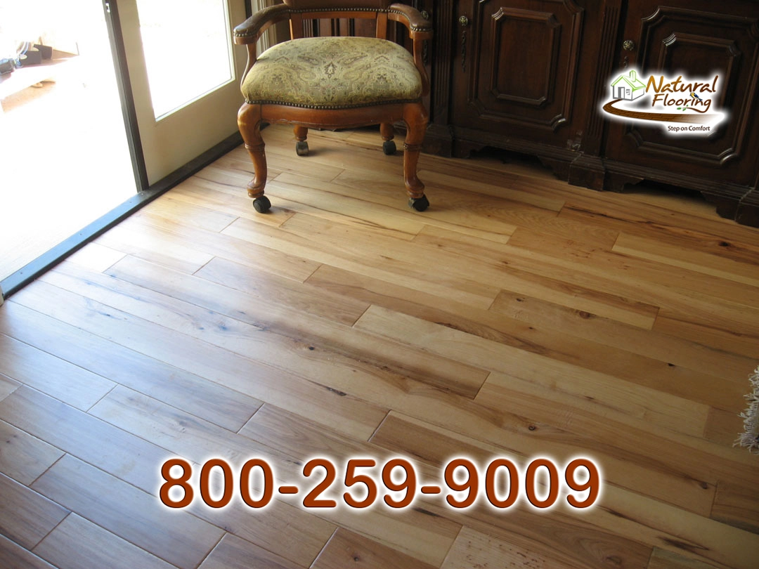 Natural Hickory Wood Floor