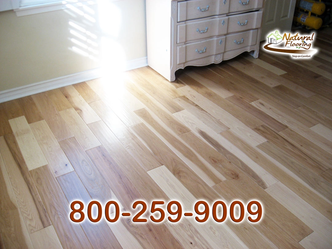 Natural Hickory Wood Floor