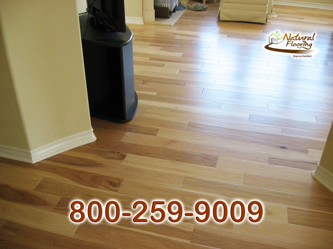 Natural Hickory Wood Floor