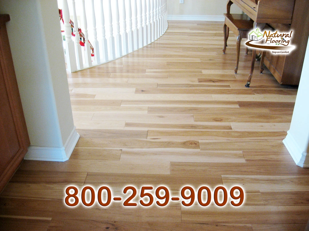 Natural Hickory Wood Floor
