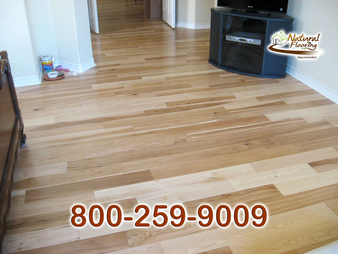 Natural Hickory Wood Floor