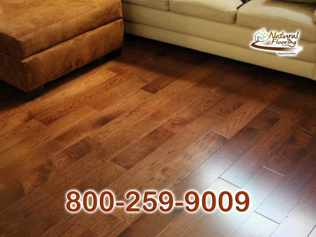 Sienna Hickory Wood Floor