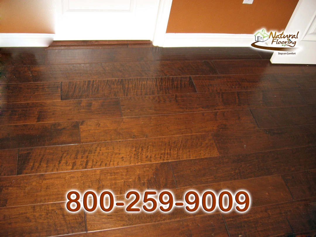 Aged Leather Maple Wood Floor