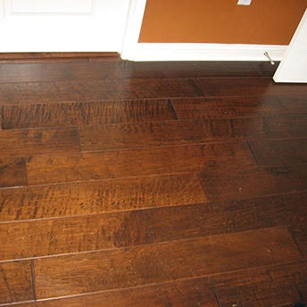 Maple Aged Leather Wood Floor Urban 1
