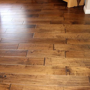 Maple Amber Handscraped Engineered Wood Floor Mamre 3