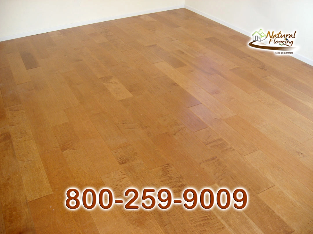 Cream Maple Wood Floor