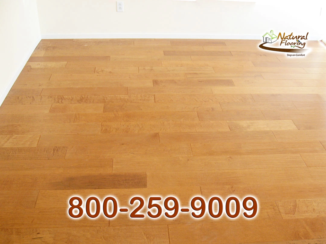 Cream Maple Wood Floor