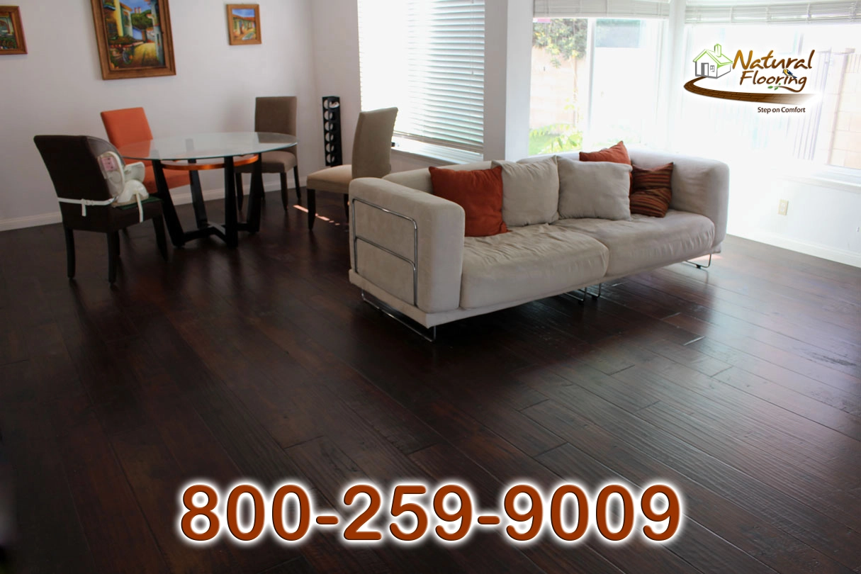 English Pub Smoked Bourbon Maple Wood Floor