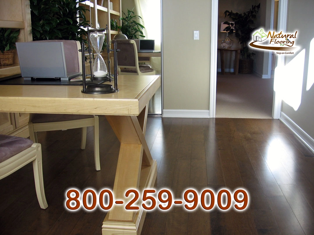 Espresso Maple Smooth Wood Floor