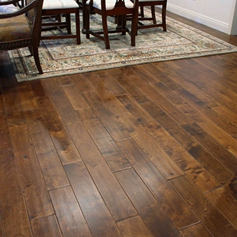 Maple Ginger Wood Floor Elegance 4