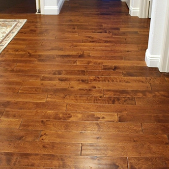 Maple Ginger Wood Floor Elegance 5
