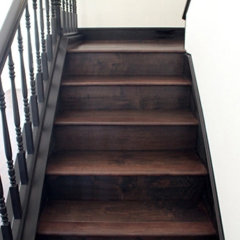 Maple Milestone Wood Stairs Visions 2