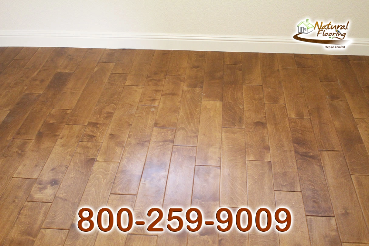 Pristine Maple Wood Floor