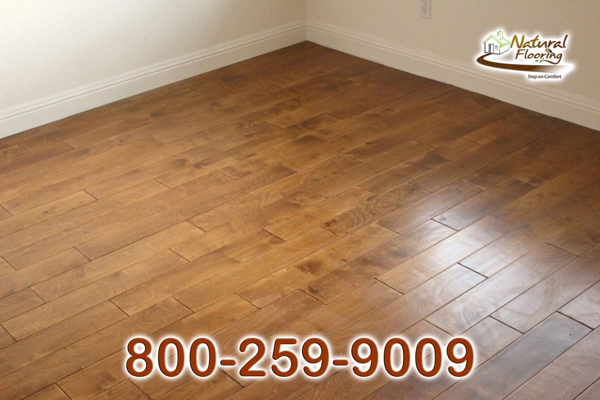 Pristine Maple Wood Floor