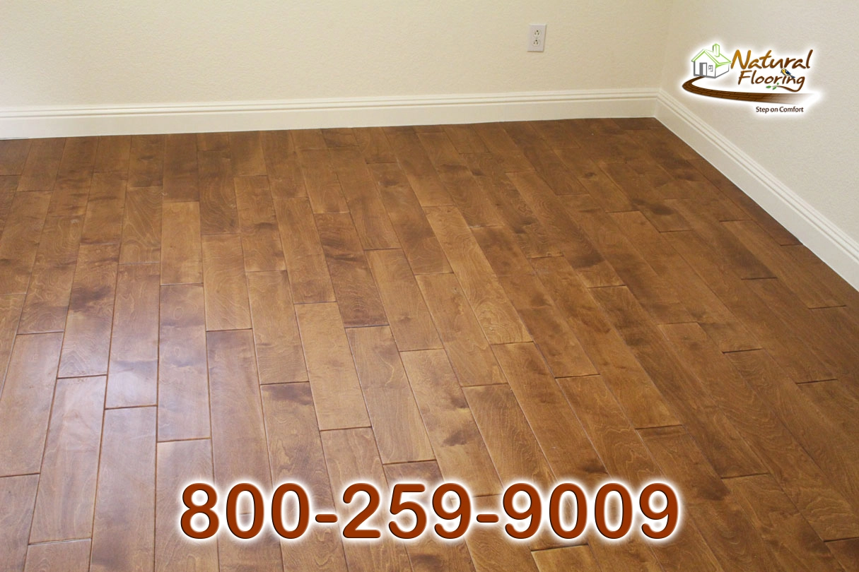 Pristine Maple Wood Floor