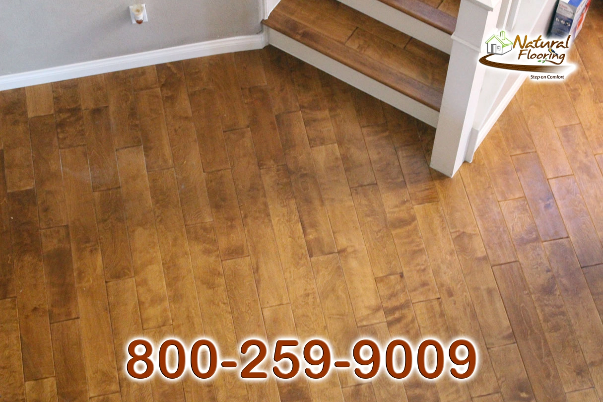 Pristine Maple Wood Floor