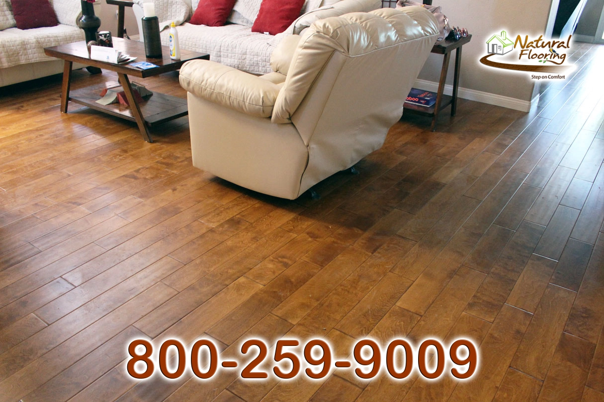 Pristine Maple Wood Floor