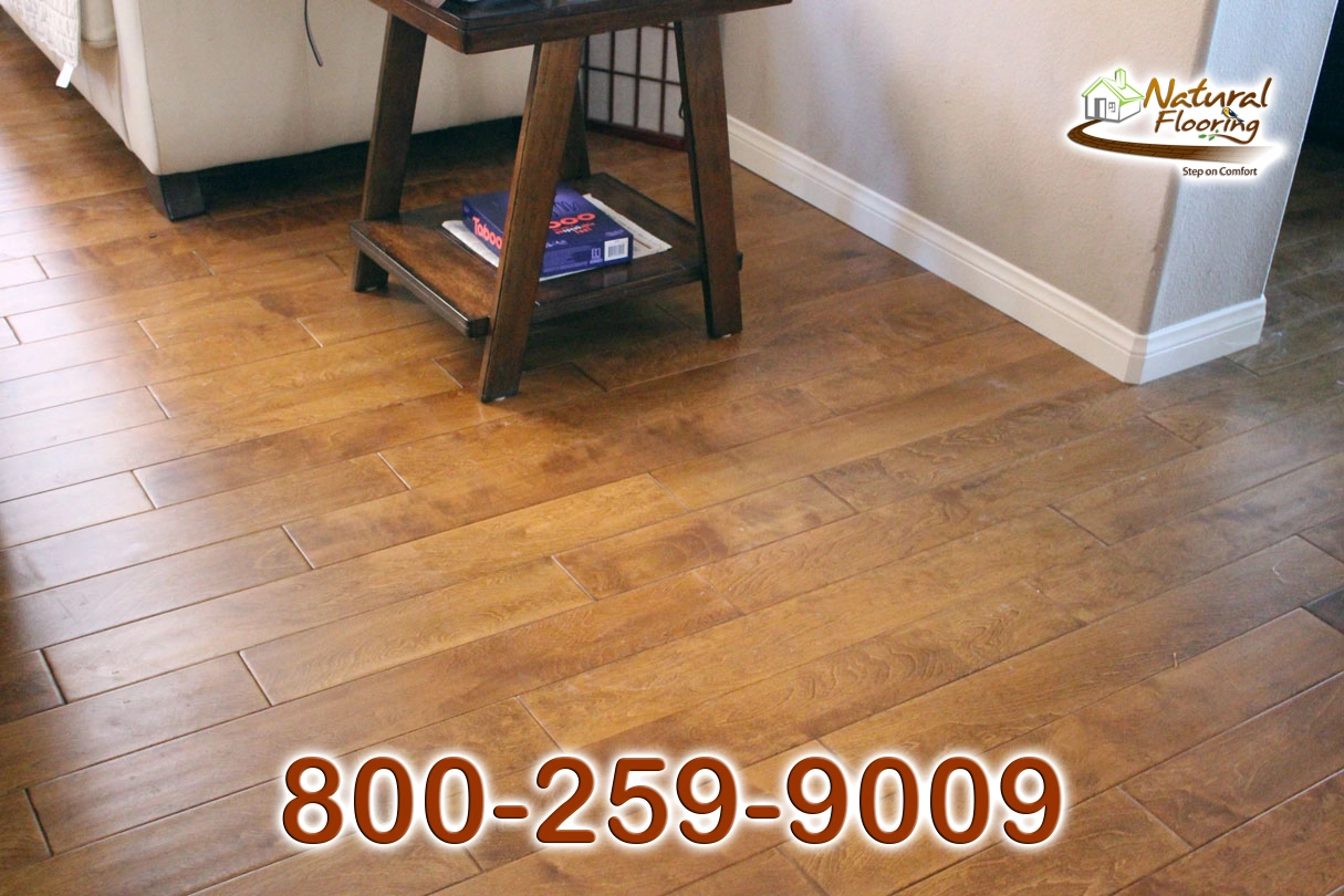 Pristine Maple Wood Floor