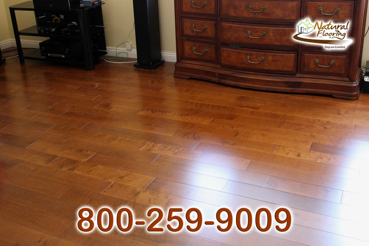 Maple Syrup Wood Floor